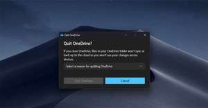  Microsoft rút lại yêu cầu đưa ra lý do nếu muốn thoát OneDrive