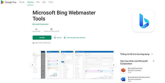 Bing Webmaster Tools