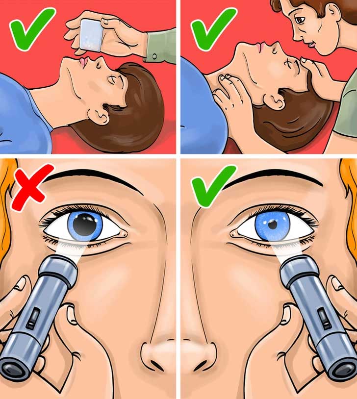 Những bước sơ cứu đầu tiên