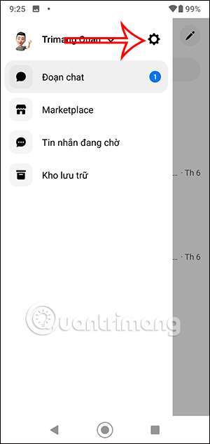 Cài đặt Messenger