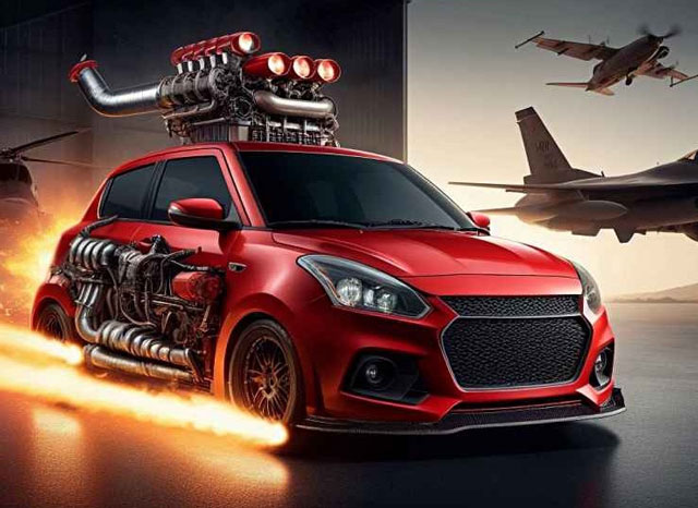 Maruti Swift động cơ phản lực