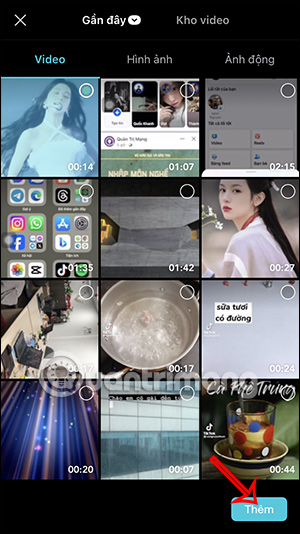 Video ghép đầu tiên