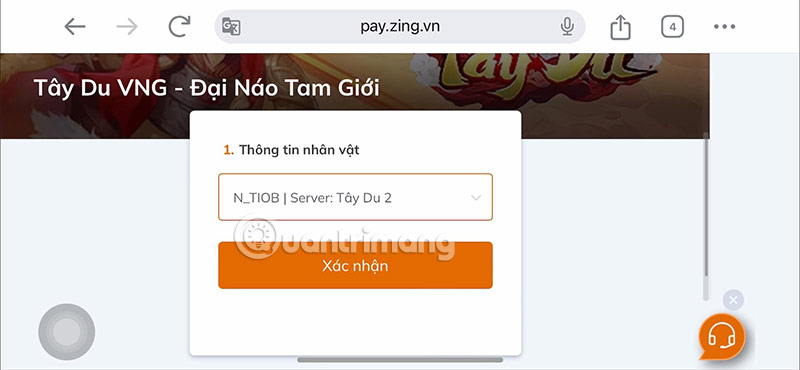 code tay du vng
