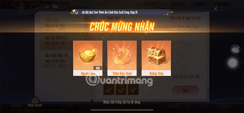 nhan code tay du vng