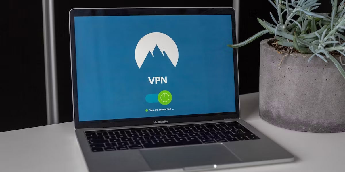 MacBook hiển thị VPN.