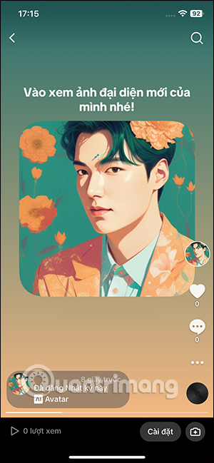 Ảnh đại diện AI TikTok