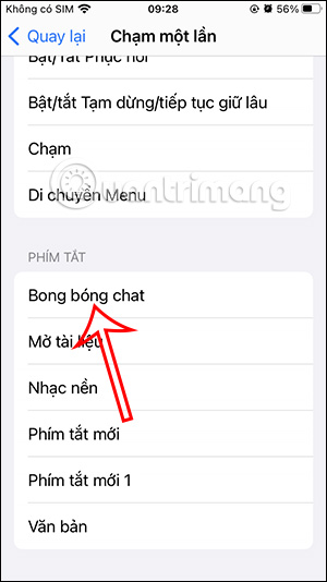 Bong bóng chat Messenger