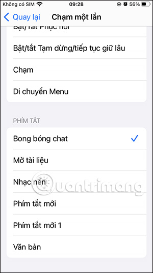 Mở bong bóng chat Messenger