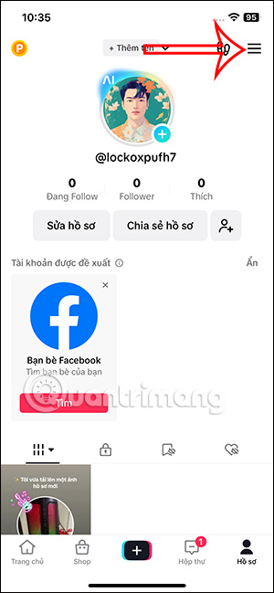 Tùy chỉnh TikTok cá nhân