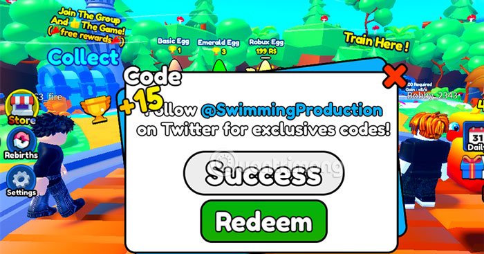 Code Swimming Fish Code Swimming Simulator mới nhất - QuanTriMang.com