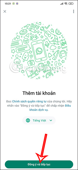 Điều khoản WhatsApp