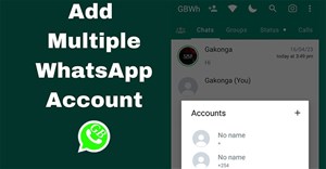 Cách đăng nhập nhiều tài khoản WhatsApp