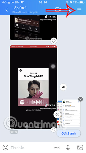 Tùy chỉnh nhóm chat Zalo