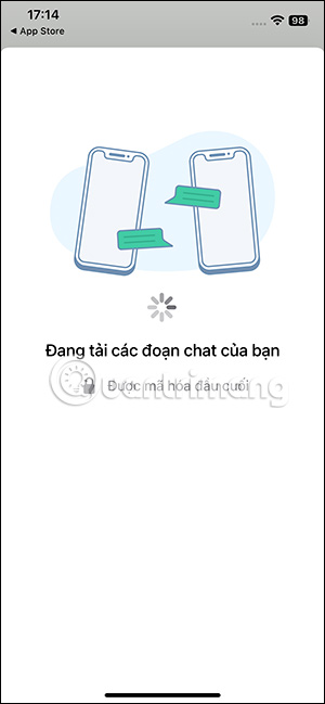 Đồng bộ tin nhắn WhatsApp