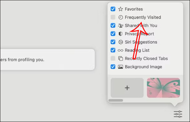 Tắt thường xuyên truy cập Safari Mac