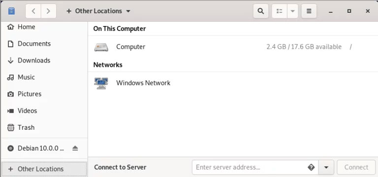 Truy cập Samba share từ Linux Desktop