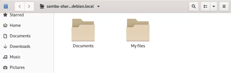 Samba share trên Linux