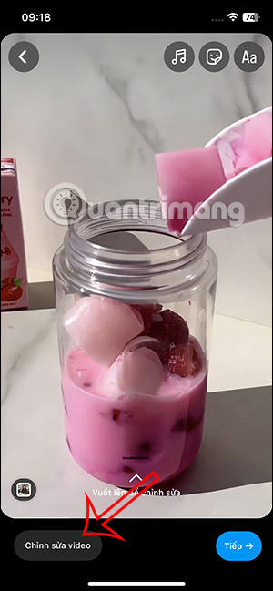 Chỉnh sửa video ghép nối Reels