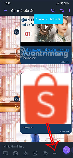 Tùy chọn nhắn tin Viber