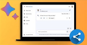 Hướng dẫn chia sẻ cuộc trò chuyện Google Bard