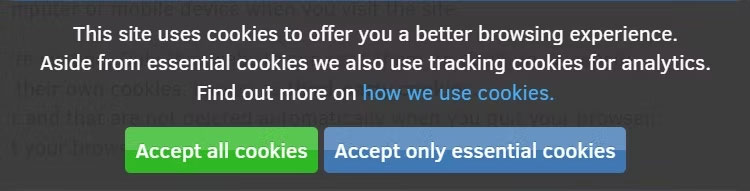 Biểu ngữ cookie Enisa