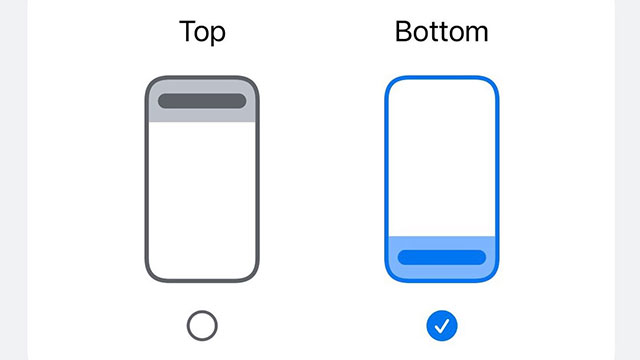 Google thử nghiệm di chuyển thanh tìm kiếm xuống cuối trên Android