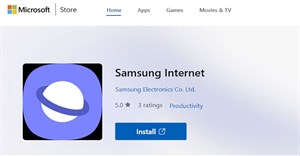 Trình duyệt web Samsung Internet hiện đã có trên PC Windows