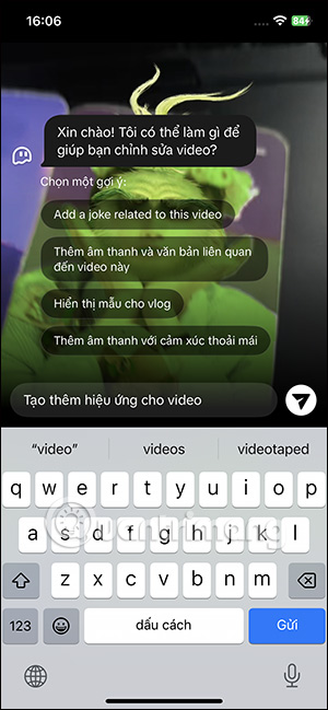Chat với TikTok chatbot AI