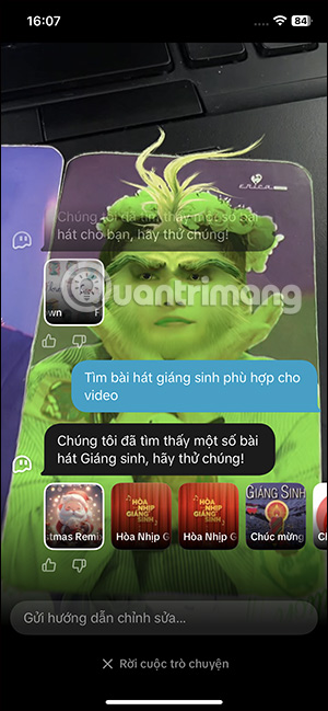 Chủ đề bài hát video bạn muốn