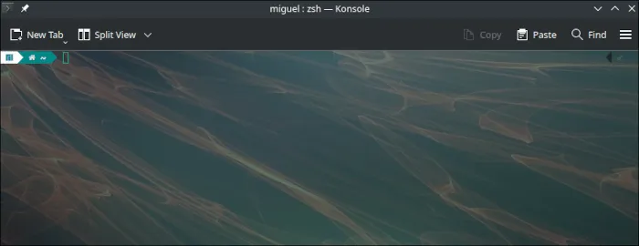 Nền KDE tùy chỉnh