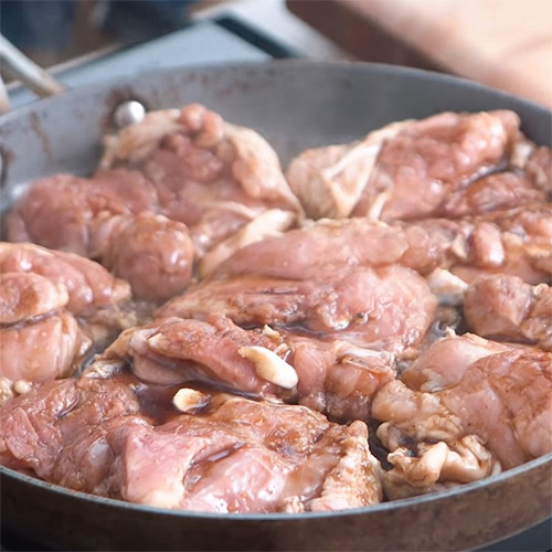 Áp chảo thịt gà 