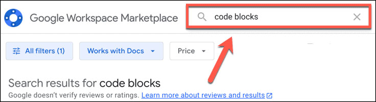 Tìm kiếm Code Blocks