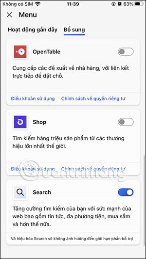 Danh sách plugin trong Copilot