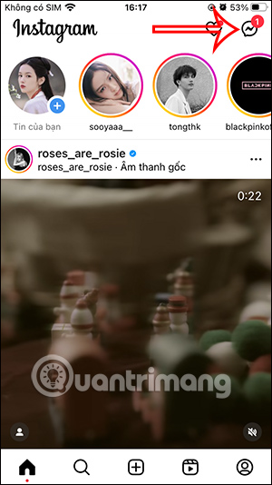 Tin nhắn trên Instagram