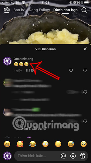 Biểu tượng cảm xúc video TikTok