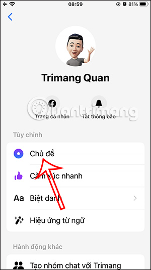 Chủ đề cho Messenger