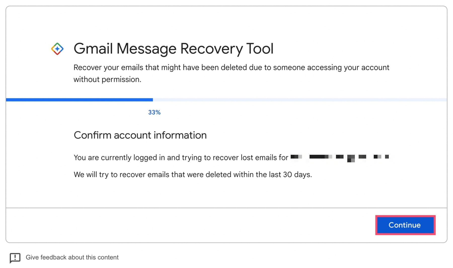 Khôi phục email đã xóa vĩnh viễn