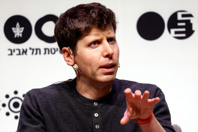 CEO OpenAI Sam Altman. Ảnh: Reuters