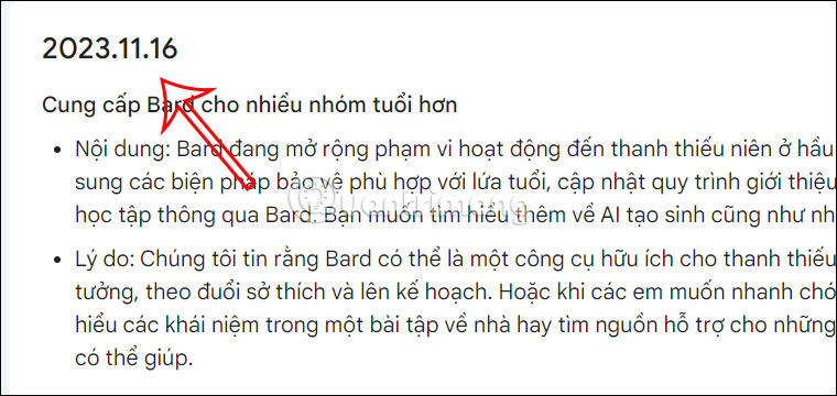 Phiên bản Google Bard