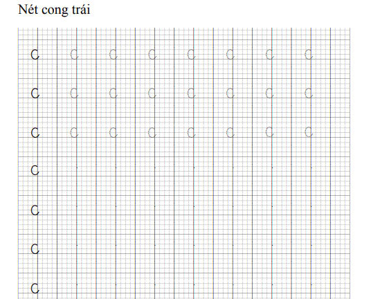 Nét cong trái