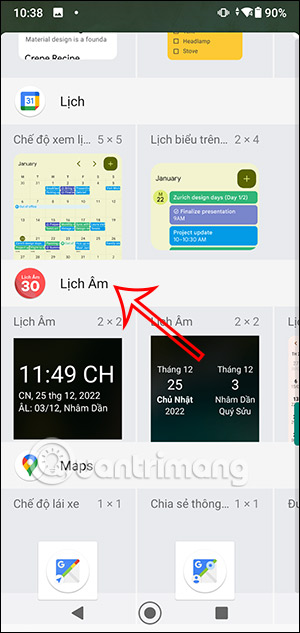 Tiện ích Lịch Âm Việt