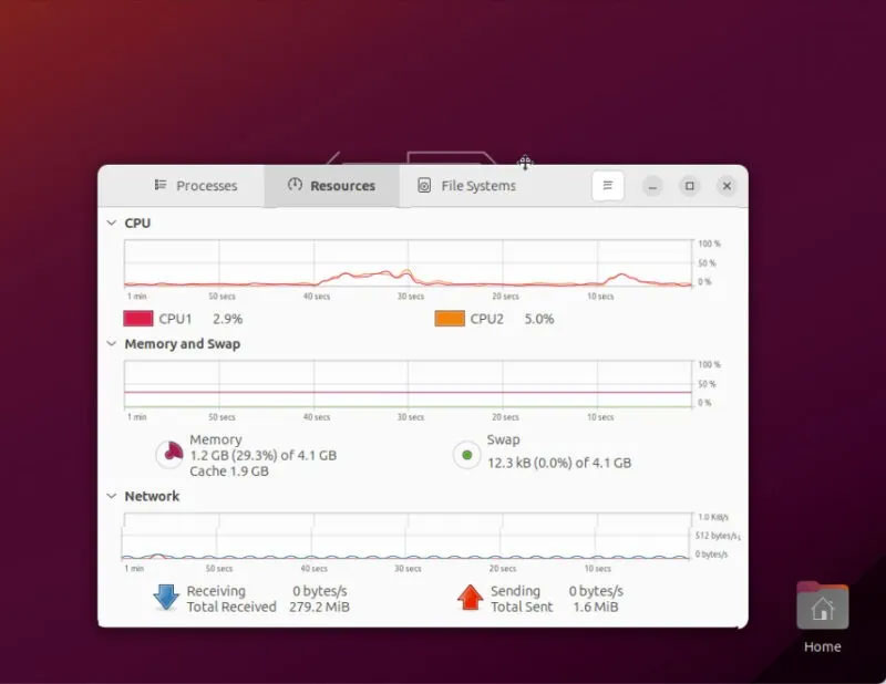 Desktop GNOME có dấu hiệu xé hình sau thời gian dài sử dụng.