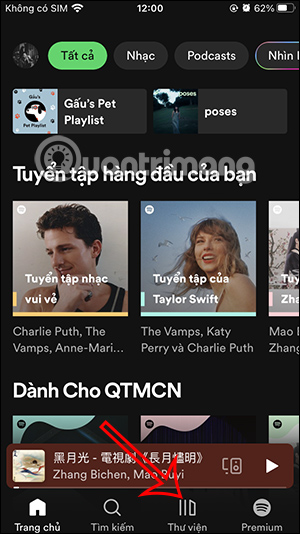 Thư viện Spotify
