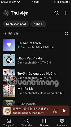 Playlist Spotify