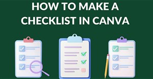 Hướng dẫn tạo checklist trong Canva rất đơn giản