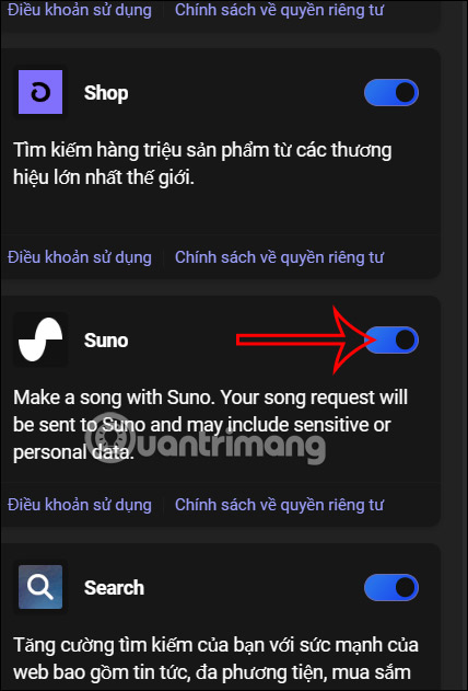 Plugin Suno trên Copilot