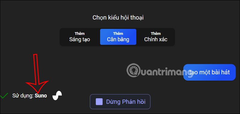 Tạo bài hát bằng plugin Suno trên Copilot