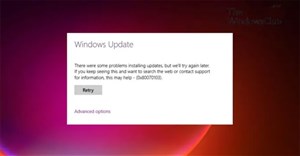 Cách khắc phục lỗi 0x80070103 trên Windows 11