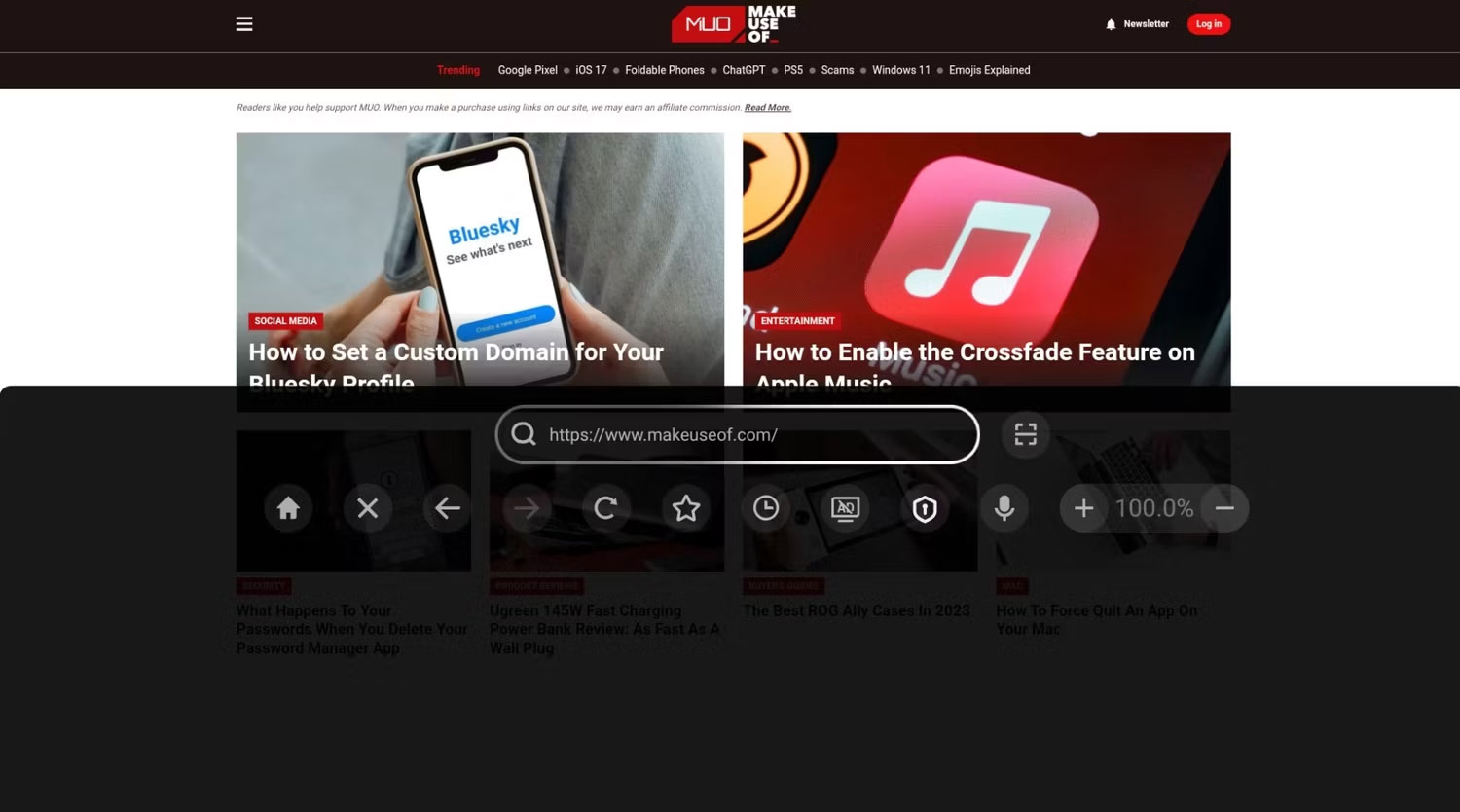 BrowseHere trên Android TV