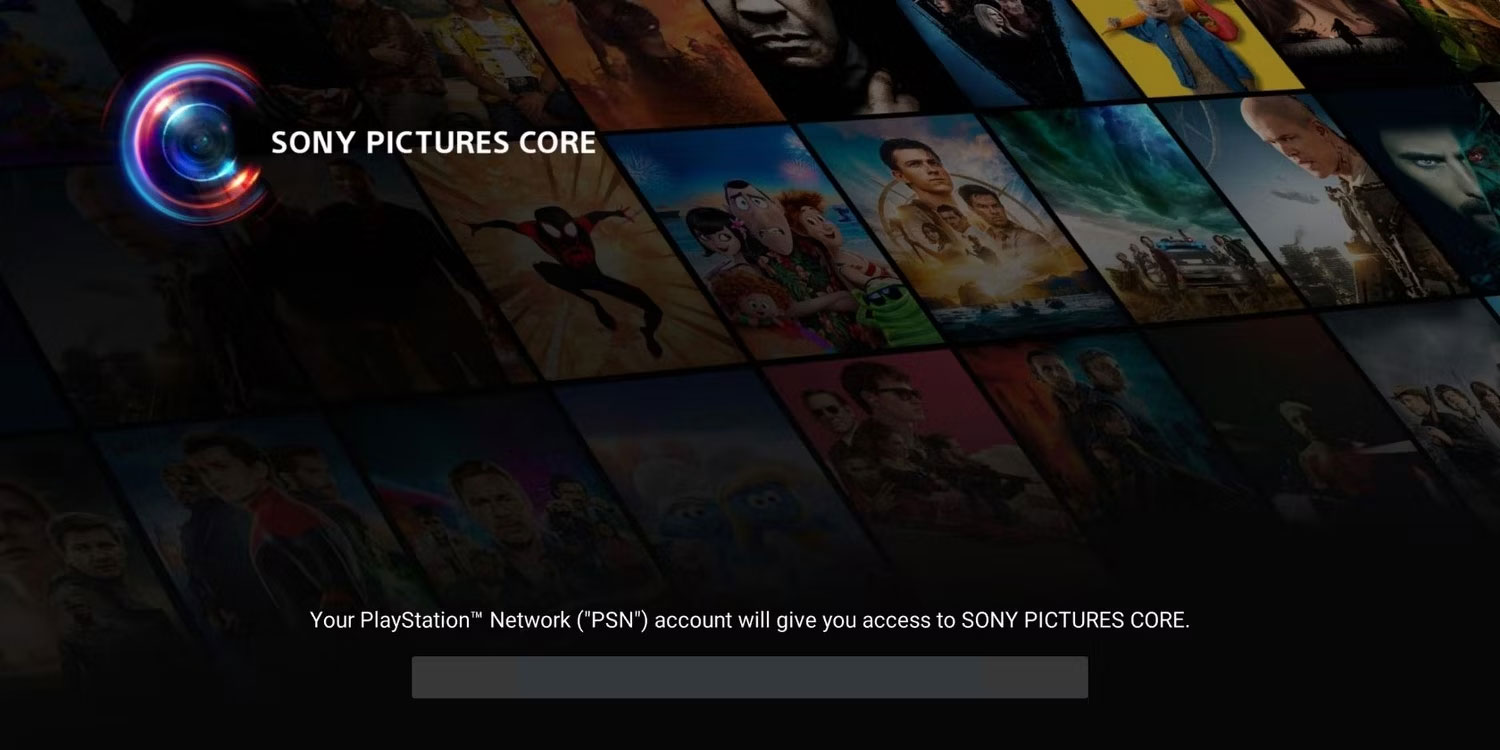 Liên kết tài khoản PS Plus trên Sony Pictures Core
